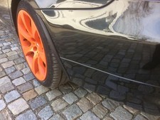 Adecuado para AUDI A8 D2 / 4D 2x ensanchamiento de paso de rueda tipo CARBONO ensanchamiento de guardabarros