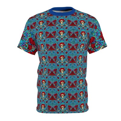 Grateful Dead ''Bretha'' Trippy Unisex Cut & Sew Tee (AOP)