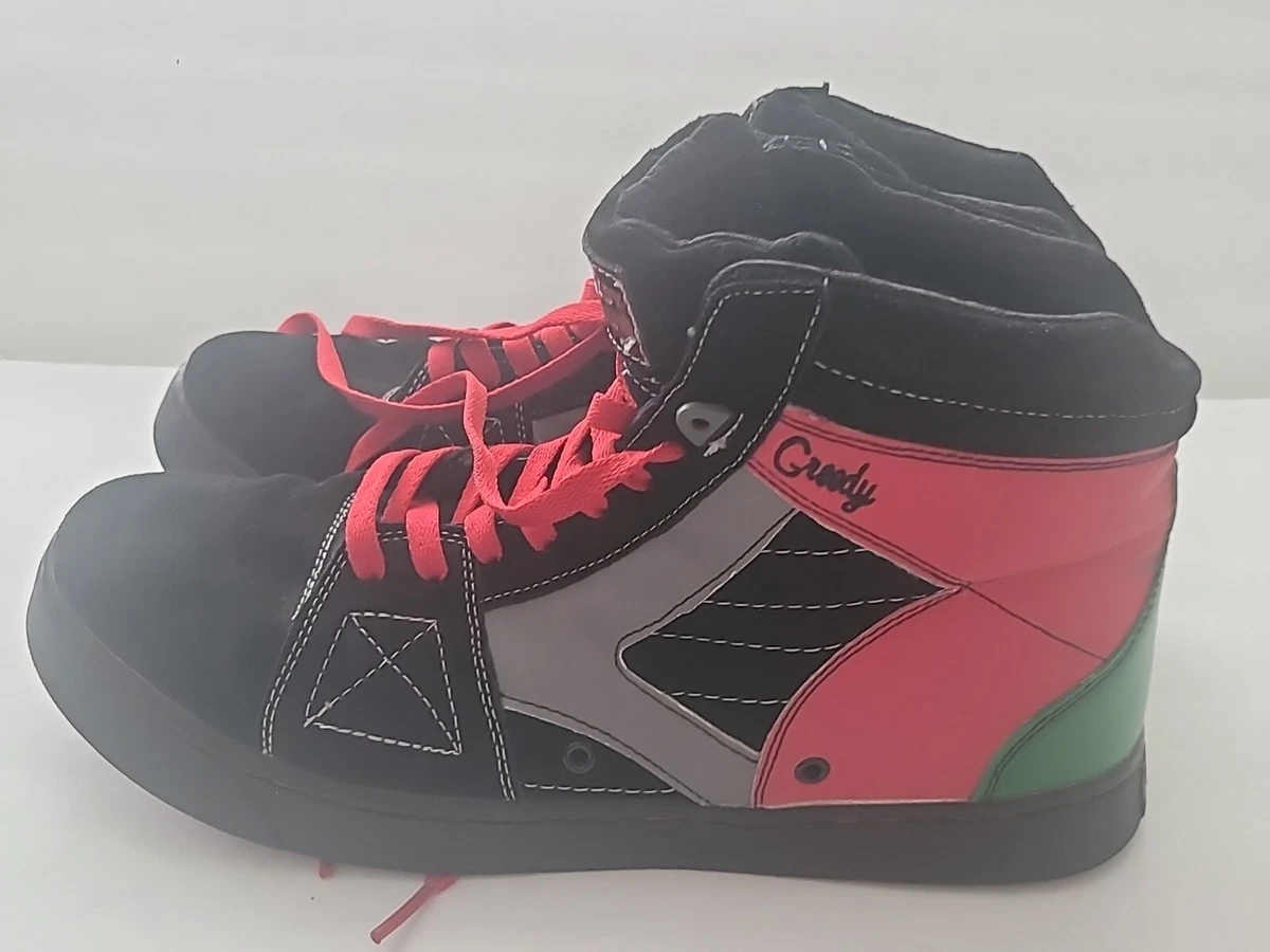 RARE Greedy Genius GN$ | Colorblock High Top Sneakers Remember the Brand Greedy Genius?: Greedy Genius was a  main image 3