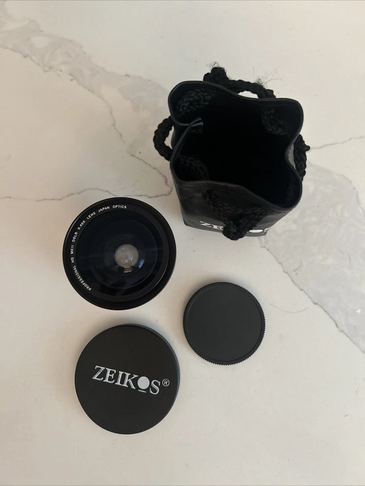 Zeikos Macro Lens Professional HD MKII DSLR 0.40X 58mm Japan Optics 40X - Image 4 of 4