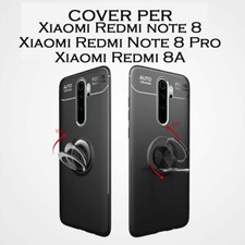 Cover custodia per Xiaomi Redmi note 8A 8 8 pro Tpu SUPPORTO MAGNETICO da AUTO