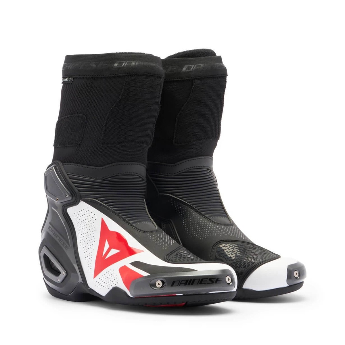Dainese Axial 2 Air Boots Black/White/Lava-Red V78 | eBay