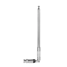 Telescopic BNC 76-108MHz Swivel Antenna for TV FM Radio Scanners Remote Receiver