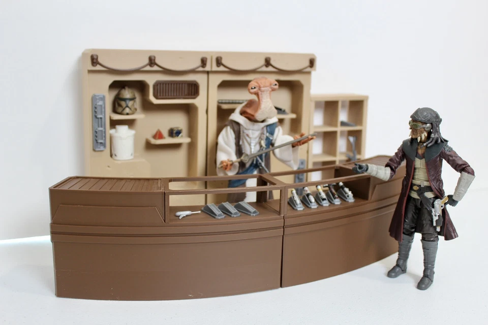 Juego de exhibición de lujo Dok-Ondar's Den of Antiquities para Star Wars The Black Series Foto 2 de 4