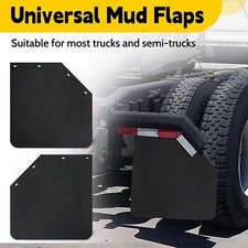 Polymer Mudflaps Angled Splash Guard Truck Mud Flaps Universal Heavy Duty 24x30