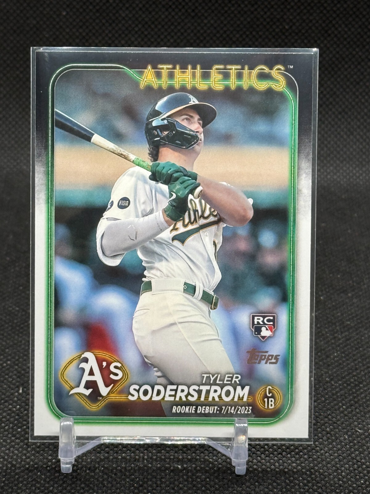 2024 Topps Update Tyler Soderstrom ROOKIE #US116 - Oakland Athletics