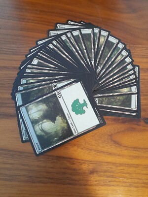 Magic the Gathering 20 x Forest / Wald Standard Land Basic in Englisch MTG