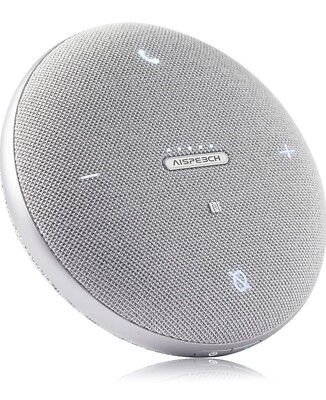 AISPEECH Bluetooth Conference Speakers Microphone with AI Noise Reduction