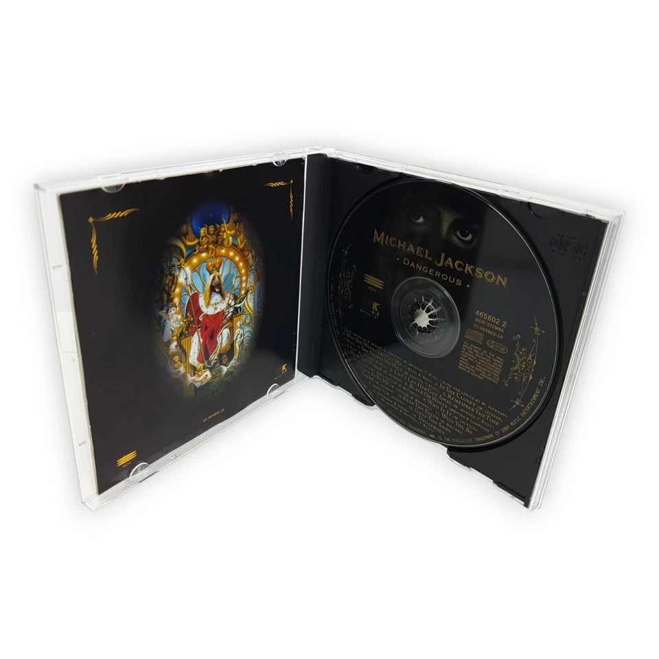 Dangerous Michael Jackson CD Album 1991 MJJ Remember The Time Heal The World - Bild 3 von 4