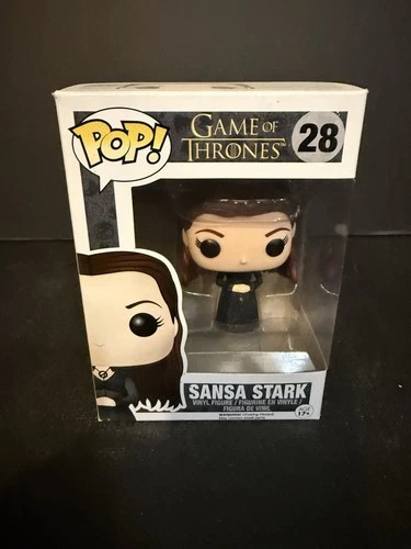 FUNKO POP ! SANSA STARK 28 GAME OF THRONES BOX NOT MINT DB11