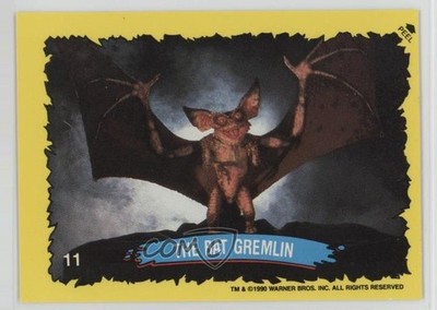 1990 Topps Gremlins 2: The New Batch Stickers Bat Gremlin (Red Border) #11 1md