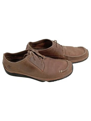 Timberland Chaussons Homme Cuir Marron Mocassin Casual (EU 41) - Photo 1/3