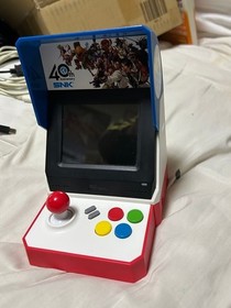 SNK NEOGEO mini Bundle Custom Arcade Stick Seimitsu Sanwa GP2040-CE Tested Japan