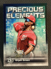 2023 Bowman Platinum PRECIOUS ELEMENTS Elijah Green, item 2
