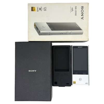 [Excellent+Boxed] Sony NW-ZX100 Walkman 128GB Sliver Digital Music Player Hi-Res