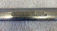 Greenlee 0354-23 1” Inch Ratcheting Wrench Works With Slug Buster Kit KO Cutter