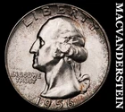 1956 Silver Washington Quarter - Choice Gem Brilliant Unc  Lustrous  #i6467