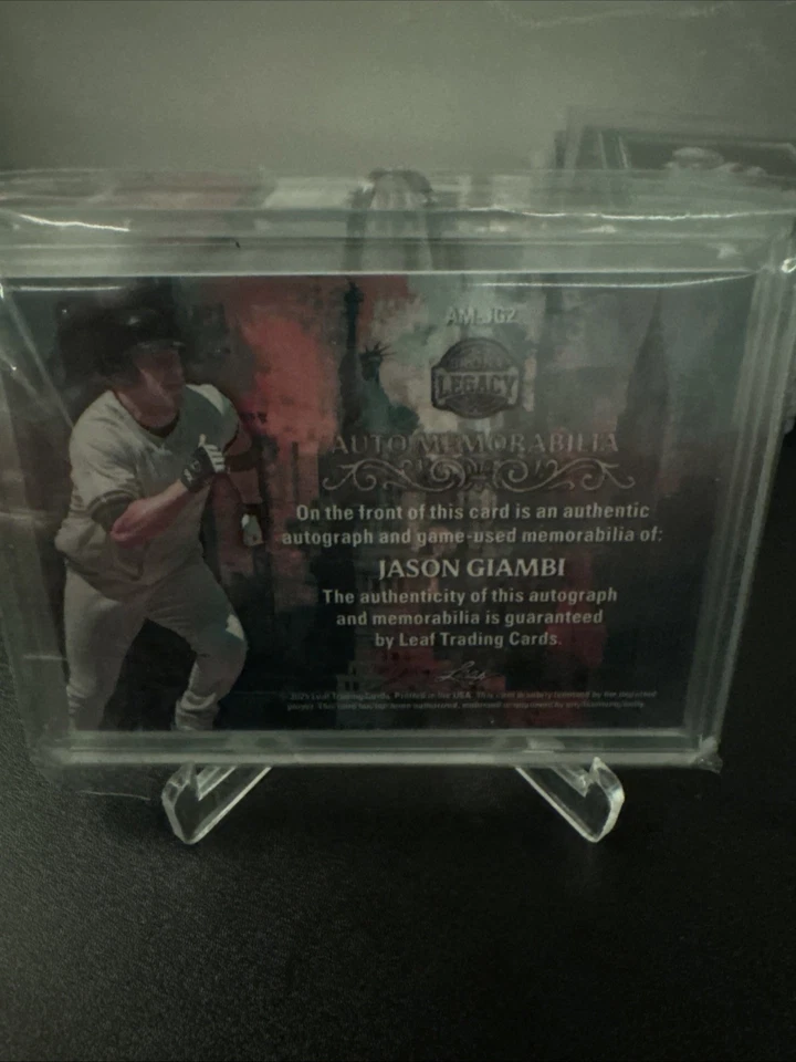 Flair Showcase Jason Giambi 1997 juego usado/45 Foto 2 de 2