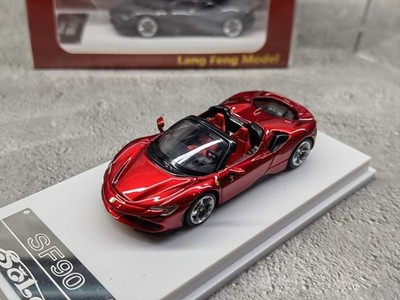 Hardtop Module Sf90 Solo 1:64 Ferrari SF90 sports car hardtop convertible alloy car model ...