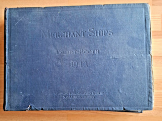 MERCHANT SHIPS 1942 E.C. TALBOT BOOTH WWII Naval Ship Recognition Reference