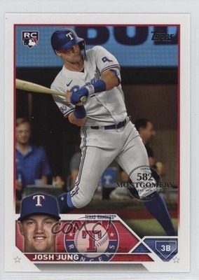2023 Topps Complete Set 582 Montgomery Club Josh Jung #529 0mi9