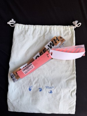 Virgil Abloh MCA Figures of Speech OFF-WHITE Belt - Orange/White (New with tags)