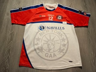Mens O`Neills GAA New York #12 football Gaelic jersey shirt Size L