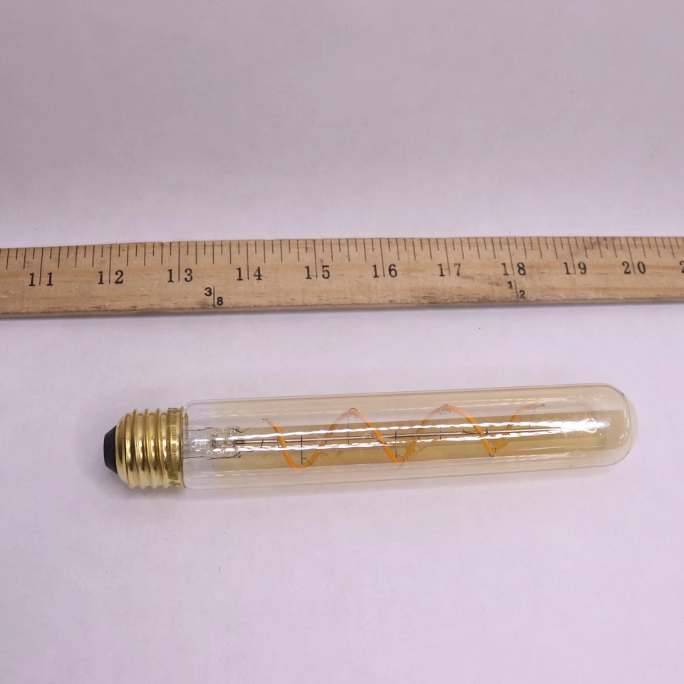 Feit Electric E26 Vintage Edison LED Light Bulb Warm White T10 - Image 3 of 4