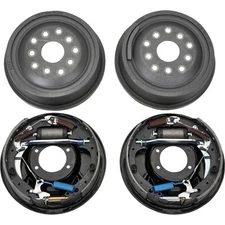 Drum Brake Kit, 5 on 5/5.5 Bolt Pattern, fits Ford 9 Inch