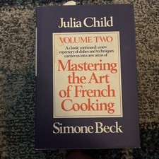 Julia Child Mastering the Art of French Cooking Hardcover Signed