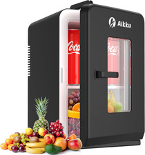 Mini Kühlschrank 2in1 Mit Kühl- & Wärmfunktion 15L Kleine Kühlbox 12V DC/220V AC