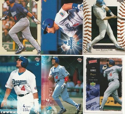 (6) diff Leo Gomez / Japanes Baseball card set / Puerto Rico