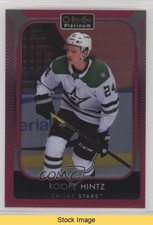 2021-22 O-Pee-Chee Platinum Matte Pink Roope Hintz #112 READ 1g2g
