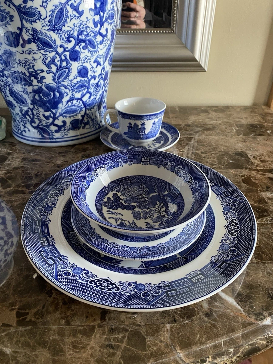 Blue Willow Dinner Sets for sale | eBay