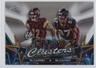 2024 Topps Cosmic Chrome Star Clusters Luke McCaffrey Ed McCaffrey #SCL-12 1t73