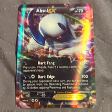 Nintendo Absol EX XY63 XY Holo Pokémon TCG Card English Basic 170 HP