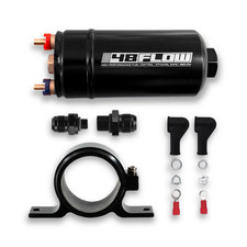 380lph Inline Fuel Pump 10an Inlet 8an Outlet Ethanol Compatible 50-1005 380lph Inline Fuel Pump 10an Inlet 8an Outlet Ethanol Compatible 50-1005