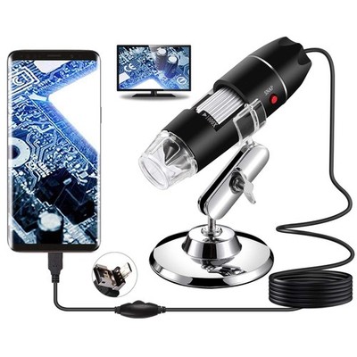 USB Microscope for Android/PC, 40-1000X Magnification Digital Microscope Came...