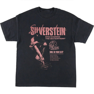 Silverstein Band Smile In Your Sleep Cotton Black S-5XL T Shirt EN898