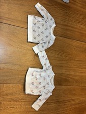 Janie And Jack Floral White Sweaters 3-6 Month Girl Baby Set