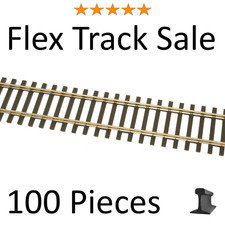 Atlas N Scale New 2026 Code 80 Super Flex Track 29.5" 100 Pc 2500