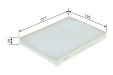 Innenraumfilter BOSCH 1 987 432 114 Partikelfilter für VW T5 MULTIVAN AMAROK T6