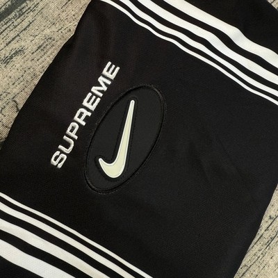 NWT Supreme Nike Jewel Stripe Soccer Jersey Large CW9698-010 | eBay