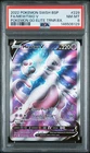 2022 POKEMON SWSH BLACK STAR PROMO 229 FULL ART/MEWTWO V POKEMON GO PSA 8