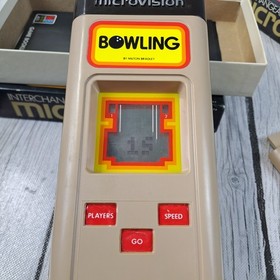 Microvision Game Console 1979 & Cartridge Games & Boxes Lot