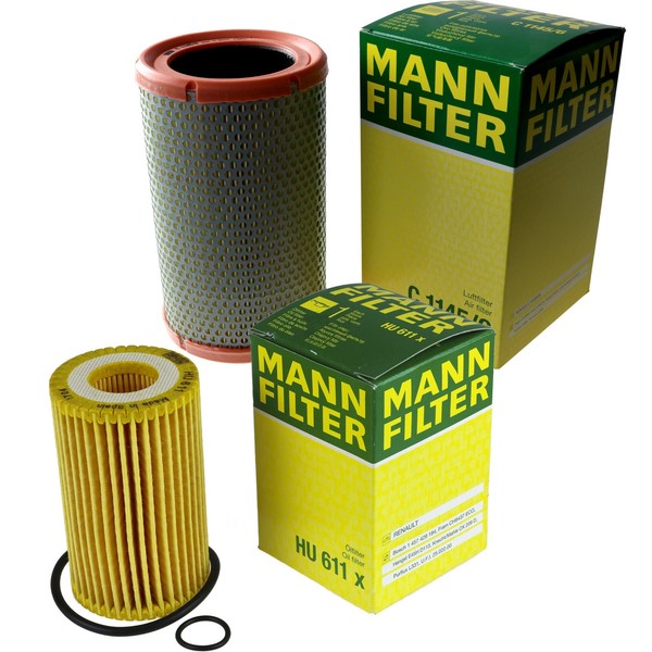 Mann Inspektionspaket Filterset FüR Renault Clio II 1.2 Kangoo Twingo I-image