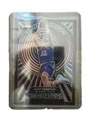 2021-22 Obsidian Tunnel Vision Electric Etch Orange /35 Klay Thompson mint