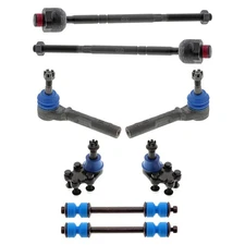 Mevotech Supreme Front Inner Outer Tie Rod Ends Sway Bar Kit for Sierra 1500 SLE