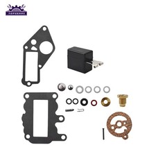NEW Carb Kit w/Float Fit For Johnson Evinrude Outboard 9.5 BRP/OMC Carburetor US