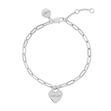 Radley London Silver Plated Heart Charm Bracelet NEW